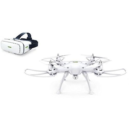 Promark P70 Drone With 3d Vr Goggles And Hd Camera White