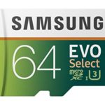 Samsung 64GB 100MB/s (U3) MicroSD EVO Select Memory Card with Adapter (MB-ME64GA/AM)