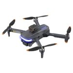 Drone Hd Aerial Quadcopter, 540° Obstacle Avoidance, 2.4g Wifi Fpv Drone With 4k Camera, Suitable For Adult Use, Rc Quadcopter, Brushless Motor, Circular Flight, Altitude Hold, Headless Mode (Black)