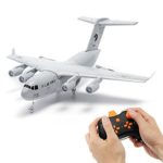 RC Airplane -RTF 2.4Ghz C-17 Remote Control Aircraft for Indoor / Outdoor Building In ESC 3 Axis Gyroscope , Super Easy to Fly