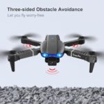 2024 Foldable Drone with 4K Dual Camera for Adults, RC Quadcopter WiFi FPV Live Video, Altitude Hold, Headless Mode