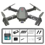 Pro Drone with Camera for Adults 4k, Aerial Photography High-Definition 4k Four Aircraft, Double Camera Mini Drone Christmas Gifts