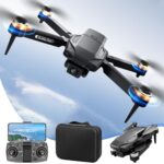 Brushless Motor Drone With 1080P Camera, Smart 2.4G WiFi FPV Drone With Headless Mode Follow Me Altitude Hold and Gesture Control, Gifts For Kids and Adults Beginners