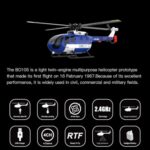 Joponnydiy C186 Remote Control Helicopter for Adults, Remote Control Drone Single Propeller Without Ailerons 6-axis Gyro Stabilization Remote Control Airplane Altitude Hold (1 Battery)