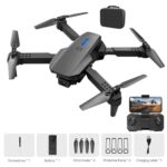 Mini Drone Foldable Drone With Camera 480P Camera RC Quadcopter Headless Mode 360 Flip Altitude Hold Sensing Ones Key Start Drone for Kids Beginners (A)