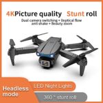Aerial Photography Drone 4k HD Dual Camera Dual Battery Intelligent Remote Control Folding Quadcopter Remote Control Aircraft toy