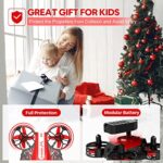 NEHEME NH330 Mini Drones for Kids Beginners Adults, RC Small Helicopter Quadcopter with Headless Mode, Auto Hovering, Throw to Go, 3D Flip and 3 Batteries, Indoor Flying Toys/Gift for Boys Girls