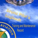 Drone Pilots Logbook, Training and Maintenance Record: Made in accordance with FAA standards for commercial drone surveyance and mapping photography