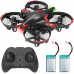 REDPAWZ Mini Drone for Kids, Hand Controlled Drone for Beginners, Infrared Sensing, 2.4G 6-Axis 2Pc Batterys RC Drone with Altitude Hold Function,Headless Mode Remote,3D Flip Quadcopter Kids Gift Toy