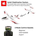 VOLANTEXRC RC Airplane RTF Ranger600 WiFi Version Parkflyer RC Aircraft Plane Ready to Fly with Xpilot Stabilization System, One-Key U-Turn Function Easy to Fly for Beginners (761-2 WiFi)