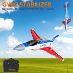 VOLANTEXRC RC Plane F-16 Fighting Falcon – 2.4Ghz 2CH Remote Control Airplane Jet Fighter Ready to Fly with Cool Lights, for Beginners, Boys and Girls (762-4)