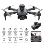 Drone with 4K HD Camera – Foldable Drone with Carrying Case – Lightweight Drone with Multiple Functions – Long Battery Life Drone – Drone For Beginners or Kids