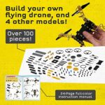 Thames & Kosmos Robotics: Smart Machines 5-in-1 Buildable Drone with HD Camera | Build a High-Tech Drone & 4 Camera-Enabled Robotic Models | Innovative STEM Kit | Includes free App for iOS or Android