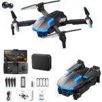 Mini Aerial Photography Drone for Kids – Remote Control Quadcopter with 1080P HD FPV Camera, Altitude Hold, Headless Mode and One Key Start – Foldable Drone Toy – Gifts for Boys
