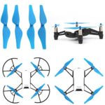 For DJI Tello Mini Drone,GBSELL 4pcs Quick Release/Lock Propellers CCW CW Props Blades (Blue)